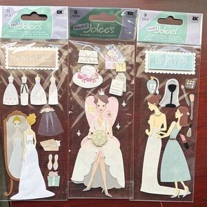 Jolee’s Stickers. Wedding Stickers Set